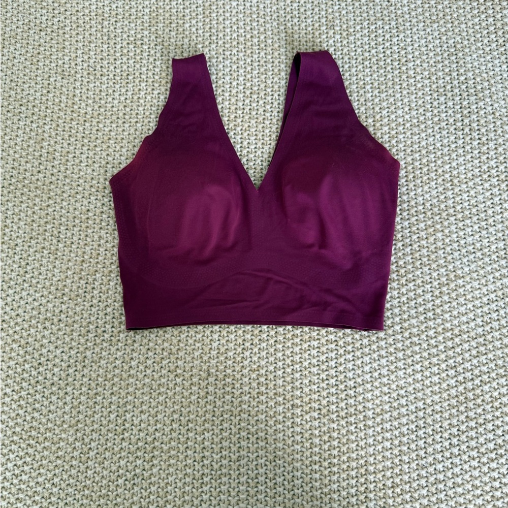 Calvin Klein Invisibles Deep Purple Bra